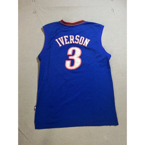 Allen Iverson #3 SIXERS Men’s 10th Anniversary Limited Edition 32 of 360 Jersey. - Picture 11 of 16